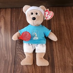 TY Beanie Baby Roger Federer "Feder-bear" 8 inches